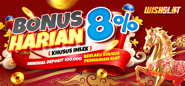 BONUS HARIAN IMLEK 8%