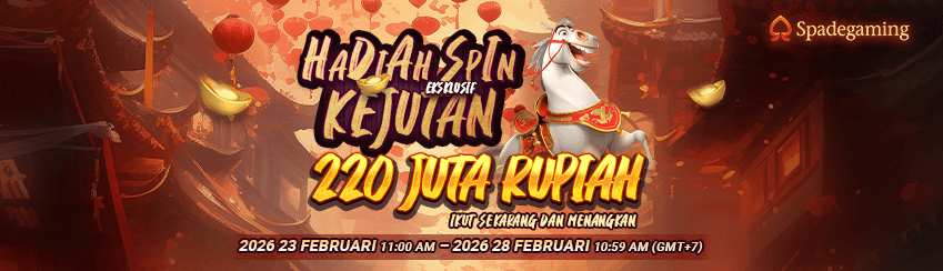 SPADEGAMING - HADIAH SPIN KEJUTAN